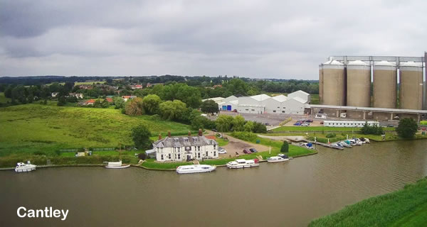 Oveerlooking the village of Cantley