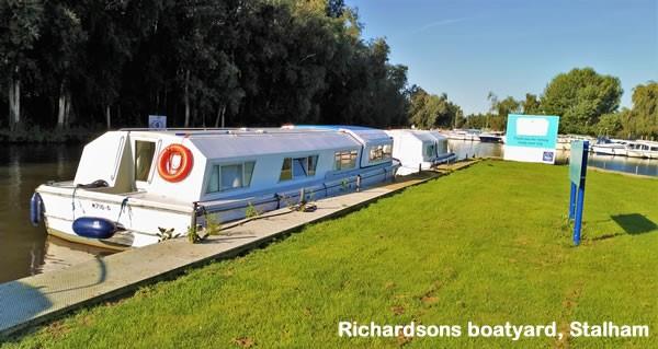 Richardsons boatyard at Stalham