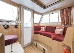 Interior image of boat