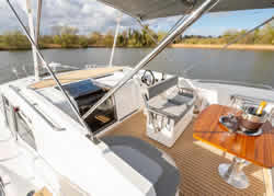 Interior image of boat