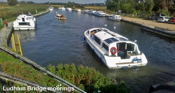 Ludham Bridge moorings