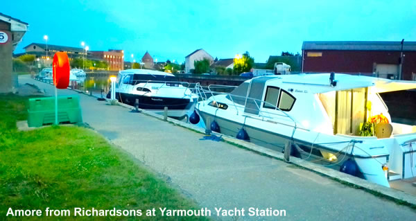 Amore from Richardsons at Yarmouth Yacht station