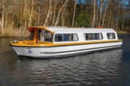 Exterior of boat